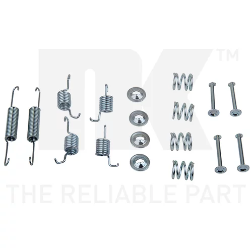 Sada príslušenstva čeľustí parkovacej brzdy NK 79450011