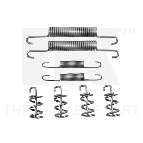 Sada príslušenstva čeľustí parkovacej brzdy NK 7948831