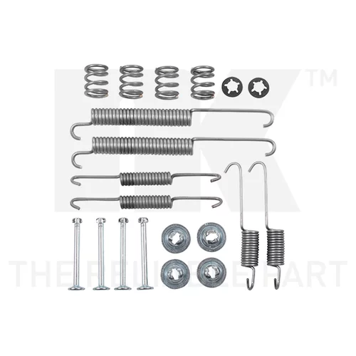 Sada príslušenstva čeľustí parkovacej brzdy NK 7919754
