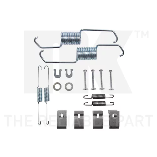 Sada príslušenstva čeľustí parkovacej brzdy NK 7926743