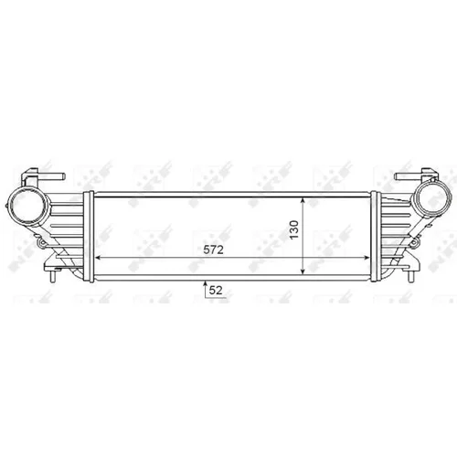 Chladič plniaceho vzduchu NRF 30340 - obr. 4