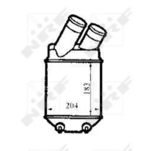 Chladič plniaceho vzduchu 30832 /NRF/ - obr. 4