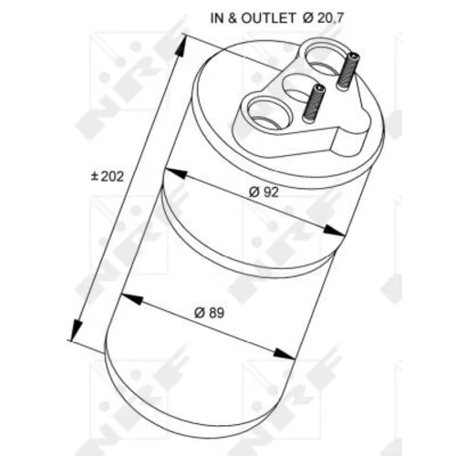 vysúšač klimatizácie NRF 33318 - obr. 4