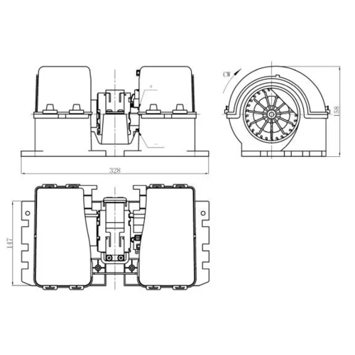 Vnútorný ventilátor NRF 34263 - obr. 4