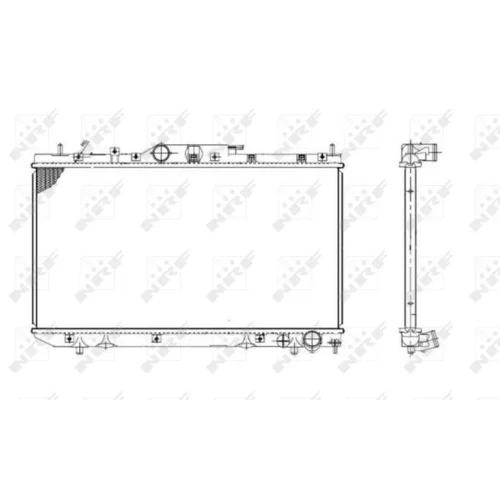 Chladič motora NRF 53420