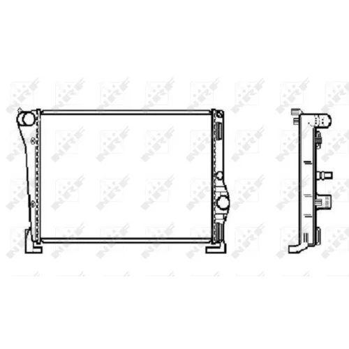 Chladič motora NRF 53615 - obr. 3