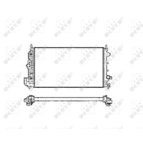 Chladič motora NRF 58205