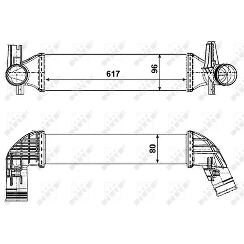 Chladič plniaceho vzduchu NRF 30463 - obr. 7