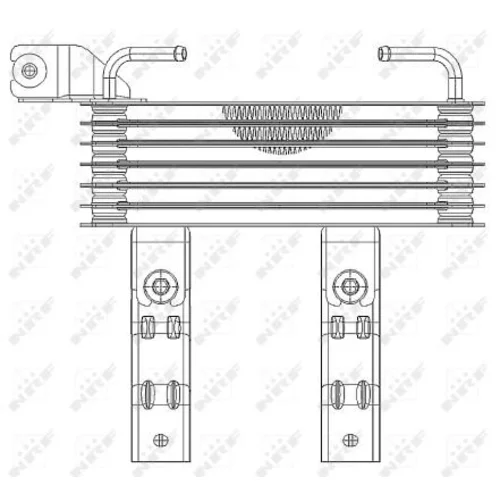 Chladič oleja automatickej prevodovky NRF 31165 - obr. 4