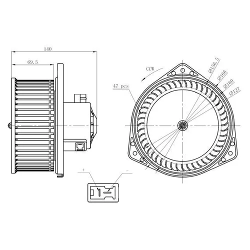 Vnútorný ventilátor NRF 34303 - obr. 4