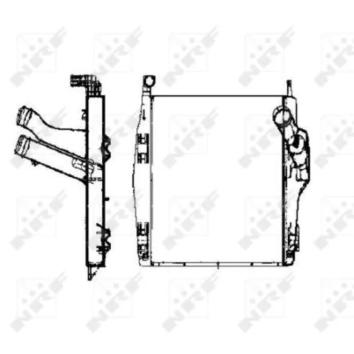 Chladič plniaceho vzduchu 30448 /NRF/ - obr. 3