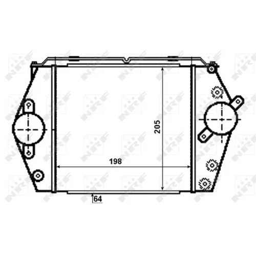 Chladič plniaceho vzduchu NRF 30471 - obr. 4