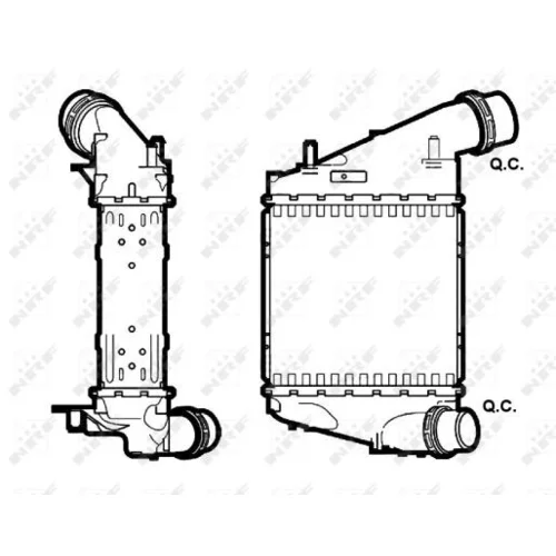 Chladič plniaceho vzduchu NRF 30529 - obr. 7