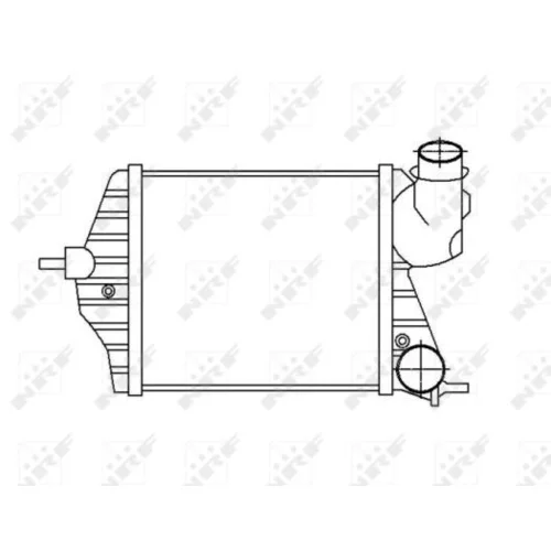 Chladič plniaceho vzduchu NRF 30872