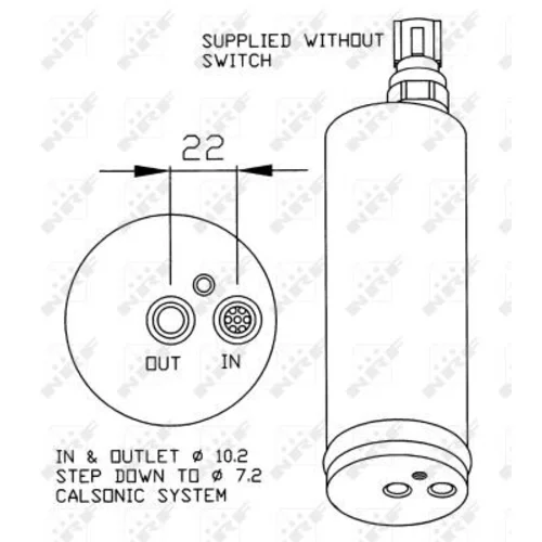 vysúšač klimatizácie NRF 33181 - obr. 4