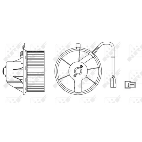 Vnútorný ventilátor NRF 34152 - obr. 4