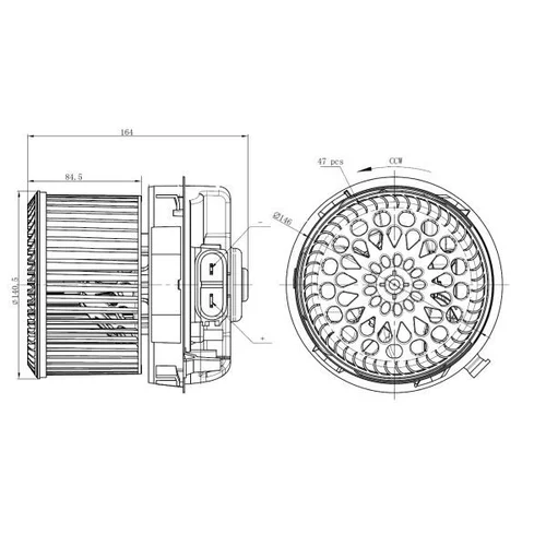 Vnútorný ventilátor NRF 34273 - obr. 4