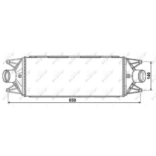 Chladič plniaceho vzduchu NRF 30241 - obr. 4