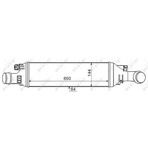 Chladič plniaceho vzduchu NRF 30339 - obr. 4