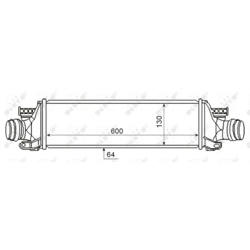 Chladič plniaceho vzduchu NRF 30345 - obr. 7