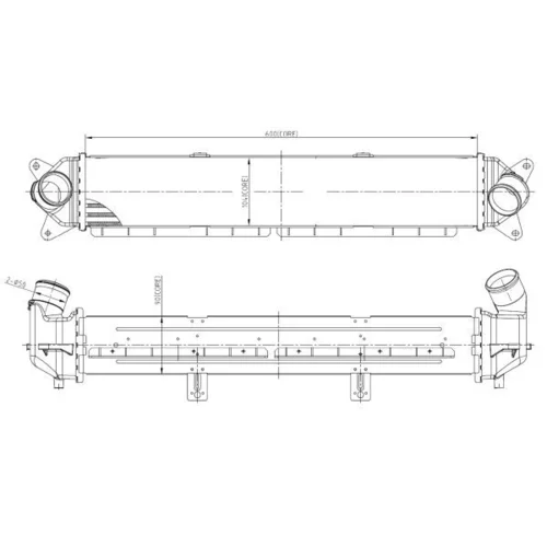 Chladič plniaceho vzduchu NRF 309060