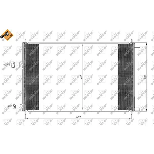 Kondenzátor klimatizácie NRF 35641