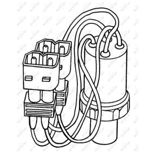 Tlakový spínač klimatizácie NRF 38903 - obr. 4
