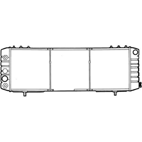 Chladič motora NRF 50391