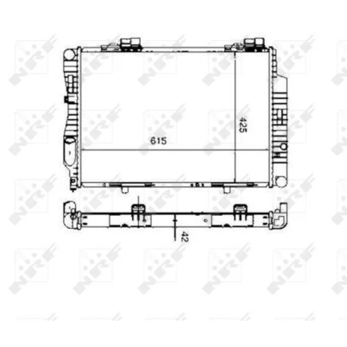 Chladič motora NRF 55333 - obr. 4