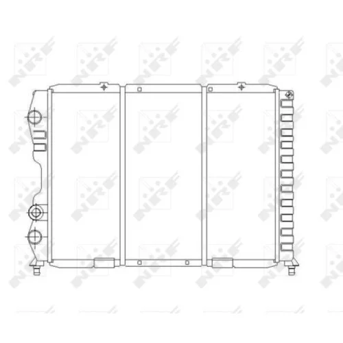 Chladič motora NRF 58083 - obr. 3