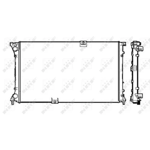 Chladič motora NRF 58330 - obr. 4