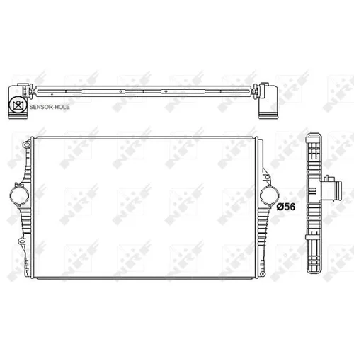 Chladič plniaceho vzduchu NRF 30249 - obr. 4