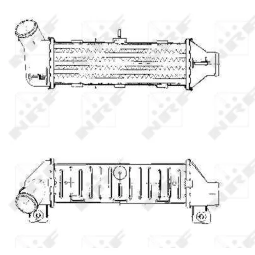 Chladič plniaceho vzduchu NRF 30444 - obr. 4