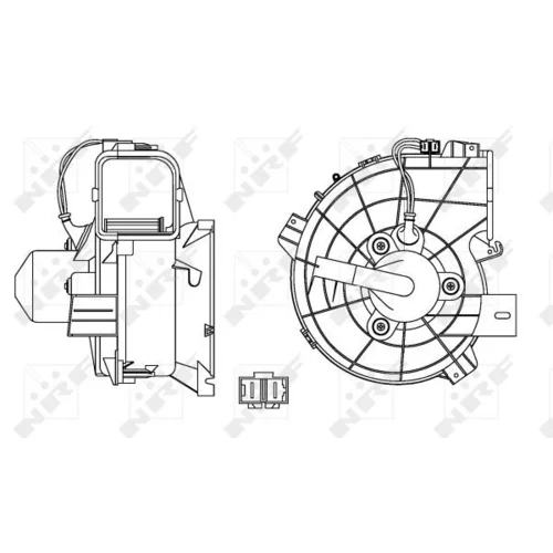 Vnútorný ventilátor NRF 34153 - obr. 4