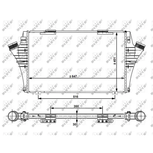 Chladič plniaceho vzduchu NRF 30480 - obr. 7