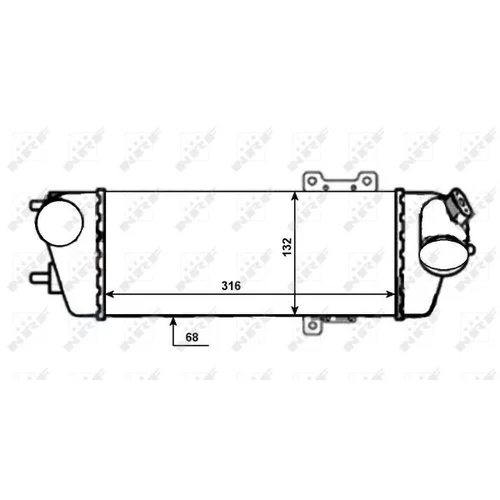 Chladič plniaceho vzduchu NRF 30525 - obr. 4