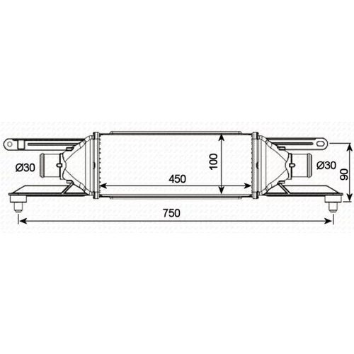 Chladič plniaceho vzduchu 30751 /NRF/ - obr. 4