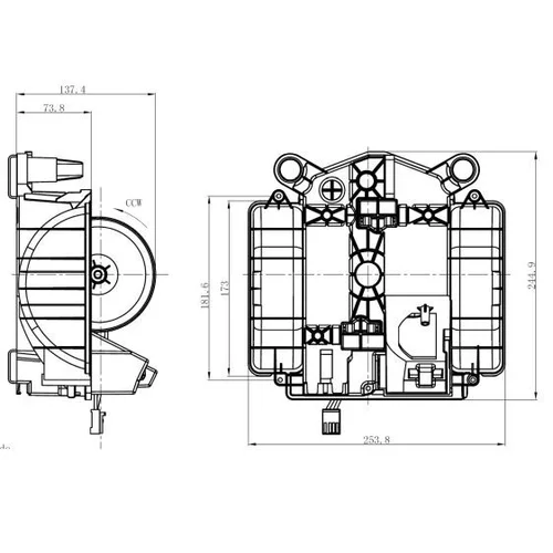 Vnútorný ventilátor NRF 34281 - obr. 4