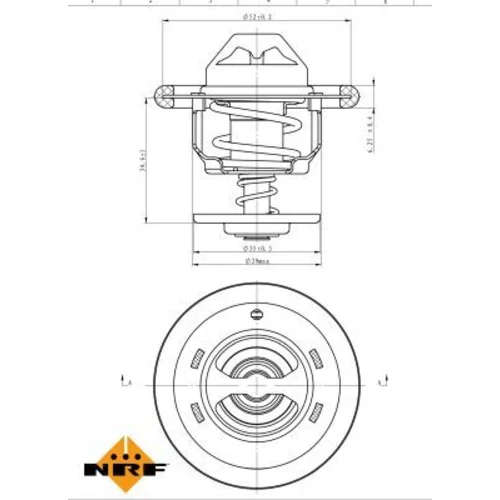 Termostat chladenia 725206 /NRF/ - obr. 4