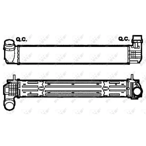 Chladič plniaceho vzduchu NRF 30268 - obr. 4