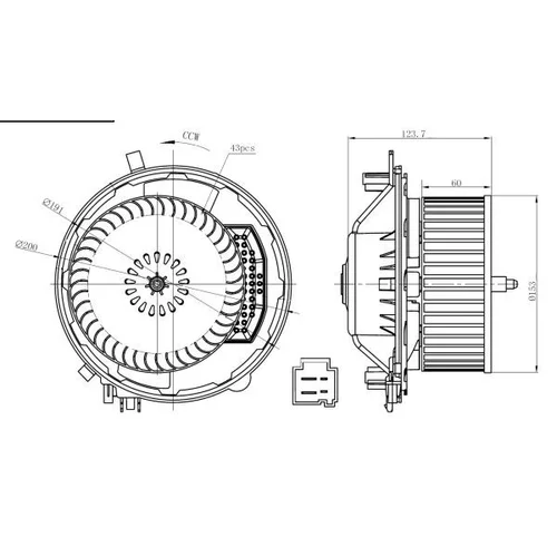 Vnútorný ventilátor NRF 34283 - obr. 4