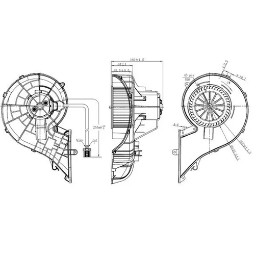 Vnútorný ventilátor NRF 34353 - obr. 4