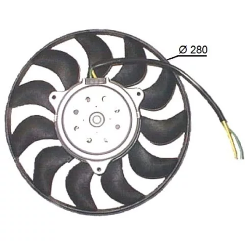 Ventilátor chladenia motora NRF 47616