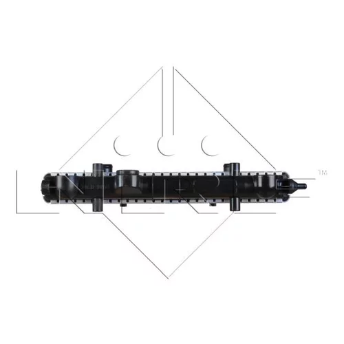 Chladič motora NRF 50004 - obr. 2