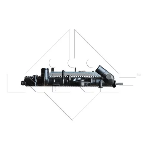 Chladič motora NRF 58025 - obr. 2