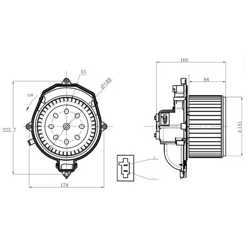 Vnútorný ventilátor NRF 34269 - obr. 4