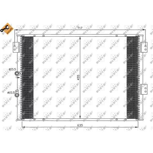 Kondenzátor klimatizácie NRF 35461