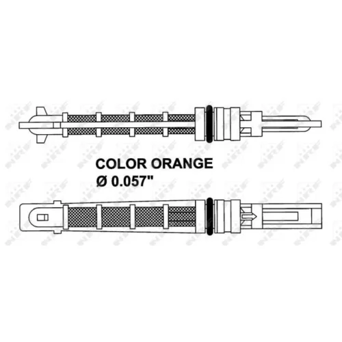 Expanzný ventil klimatizácie NRF 38449 - obr. 4