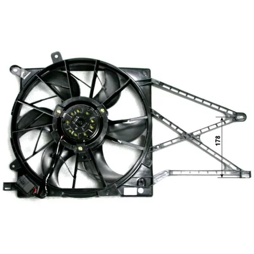 Ventilátor chladenia motora NRF 47582