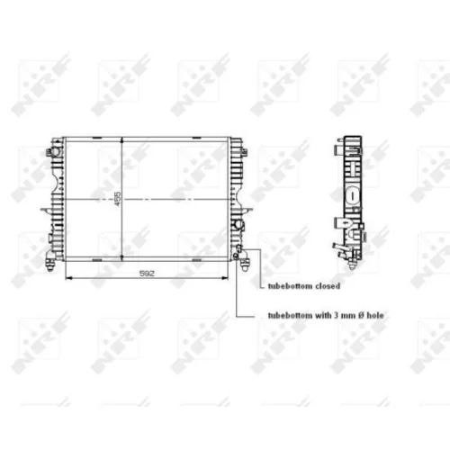 Chladič motora NRF 509729 - obr. 4